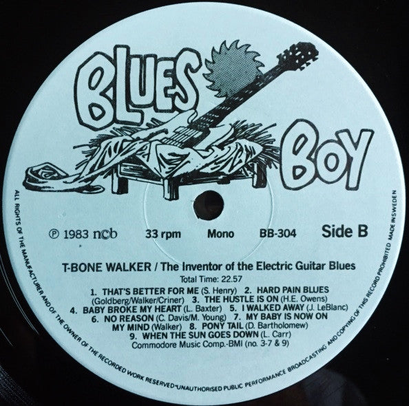 T-Bone Walker - The Inventor Of The Electric Guitar Blues(LP, Comp,...