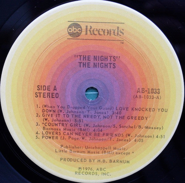 The Nights - The Nights (LP, Album)