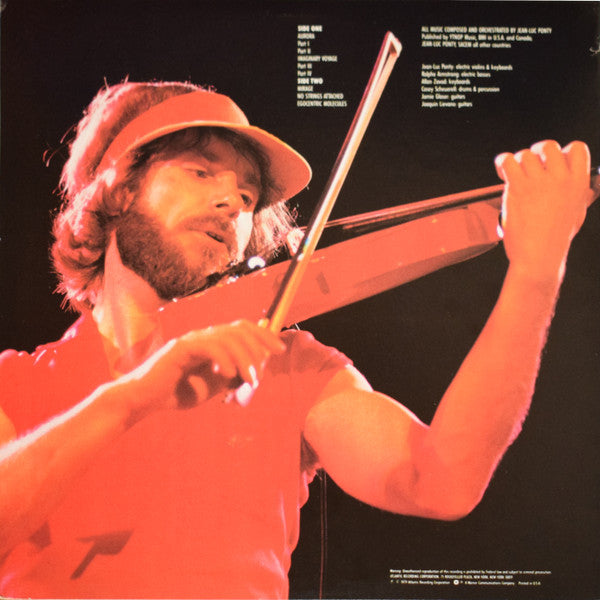 Jean-Luc Ponty - Live (LP, Album, MO)