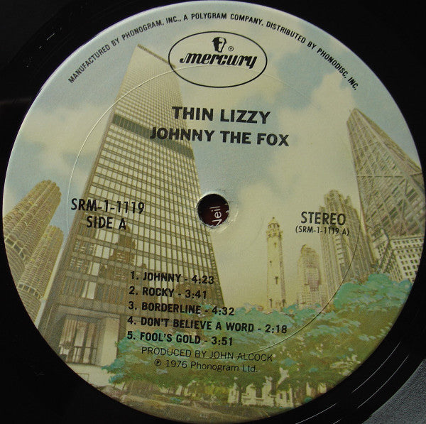 Thin Lizzy - Johnny The Fox (LP, Album, San)