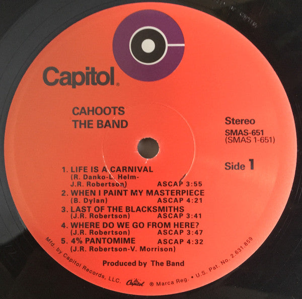 The Band - Cahoots (LP, Album, Ltd, 180)