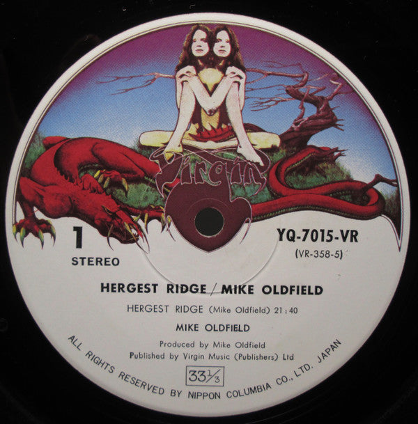 Mike Oldfield - Hergest Ridge (LP, Album)