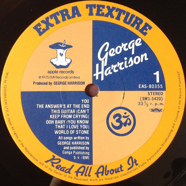 George Harrison - Extra Texture (Read All About It) = ジョージ・ハリスン帝国(L...