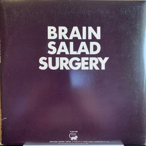 Emerson, Lake & Palmer - Brain Salad Surgery (LP, Album, RE, Tri)