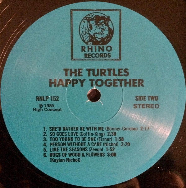 The Turtles - Happy Together (LP, Album, RE)