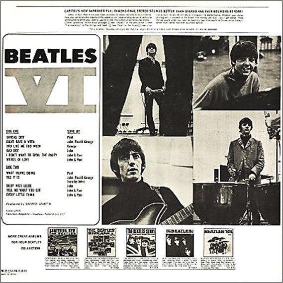 The Beatles - Beatles VI (LP, Album, RE, Gat)