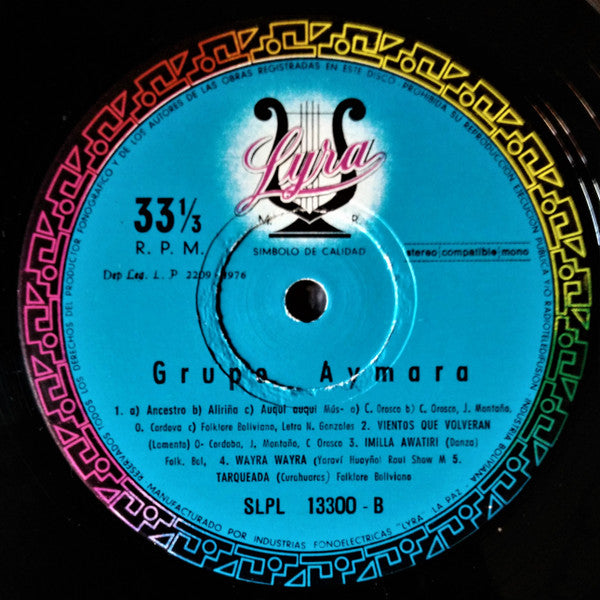 Grupo Aymara - Imantata (LP, Album)