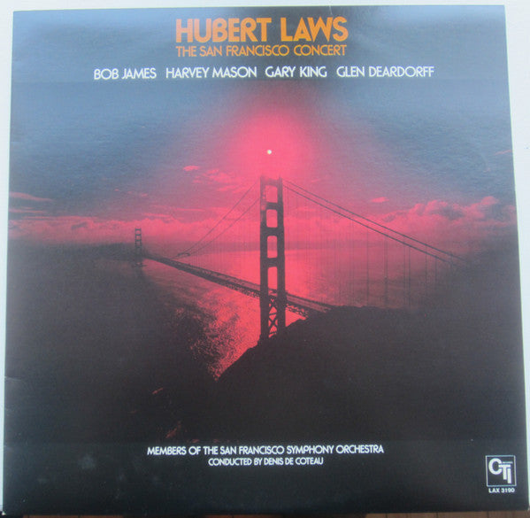 Hubert Laws - The San Francisco Concert (LP, Album, Ltd, RE)