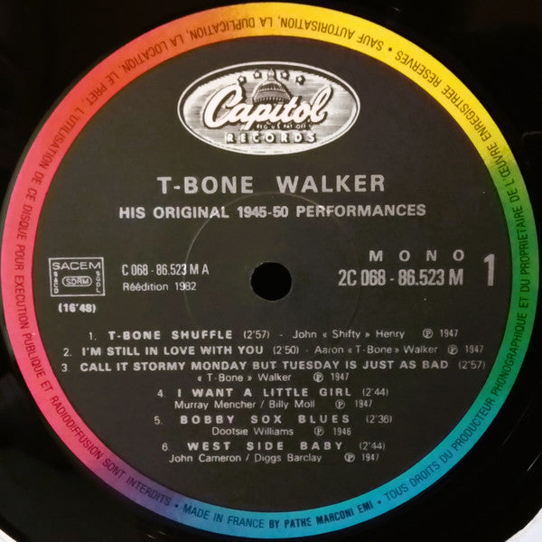 T-Bone Walker - The Great Blues Vocals And Guitar Of T-Bone Walker ...