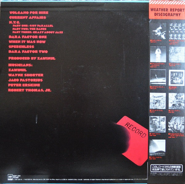 Weather Report - Weather Report (LP, Album)