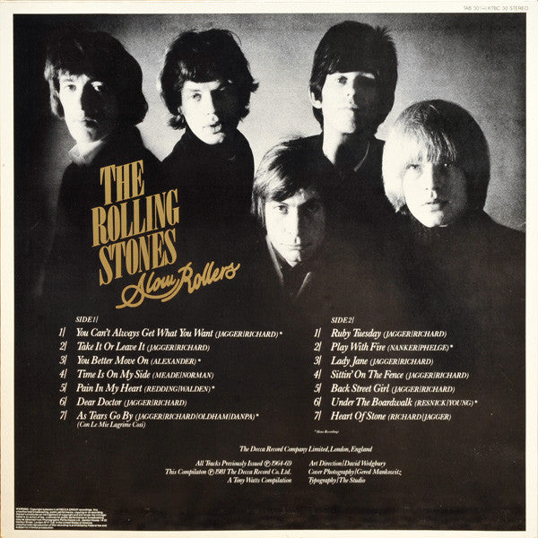 The Rolling Stones - Slow Rollers (LP, Comp)