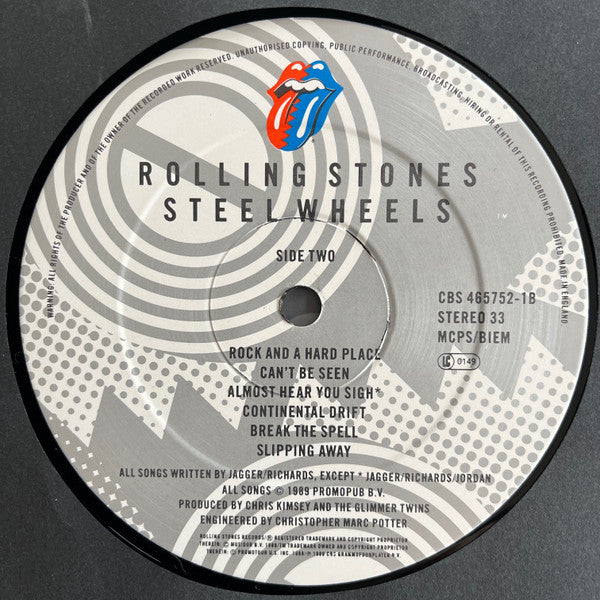 Rolling Stones* - Steel Wheels (LP, Album)