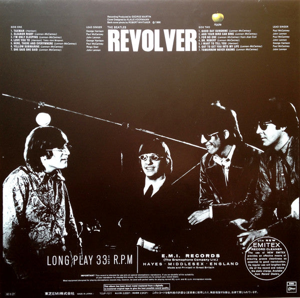 The Beatles - Revolver (LP, Album, Ltd, RE, RM)