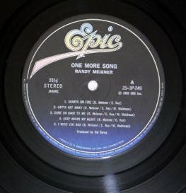 Randy Meisner - One More Song (LP, Album)