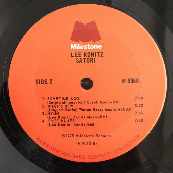 Lee Konitz - Satori (LP, Album)