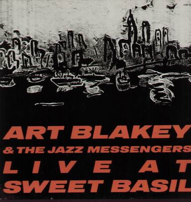 Art Blakey & The Jazz Messengers - Live At Sweet Basil (LP, Album)