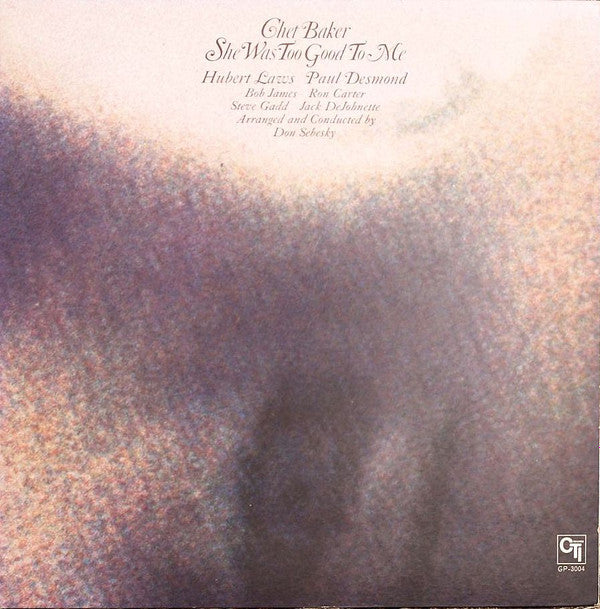 Chet Baker - She Was Too Good To Me = 枯葉 (LP, Album, Gat)