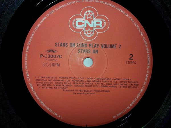 Stars On 45 - Stars On 45 Longplay Album (Volume II) (LP, Album)