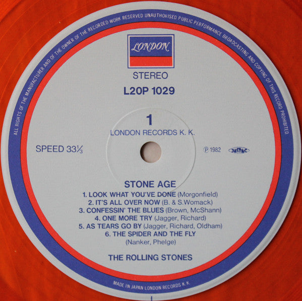 The Rolling Stones - Stone Age (LP, Comp, Ora)