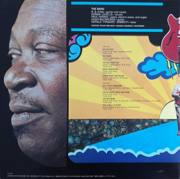 B.B. King - Completely Well (LP, Album, RE)