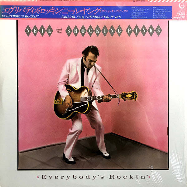 Neil Young & The Shocking Pinks - Everybody's Rockin' (LP, Album)