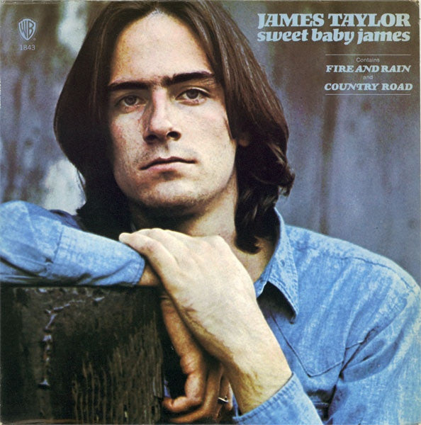 James Taylor (2) - Sweet Baby James (LP, Album, RE, Glo)