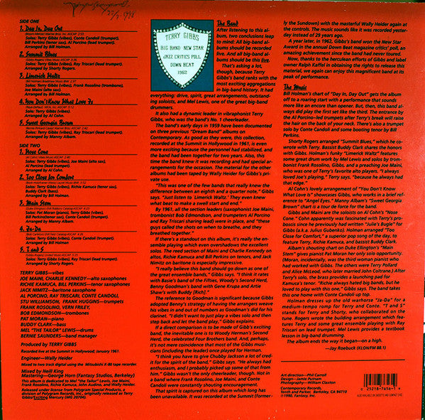 Terry Gibbs Dream Band - Volume Four Main Stem (LP, Album)