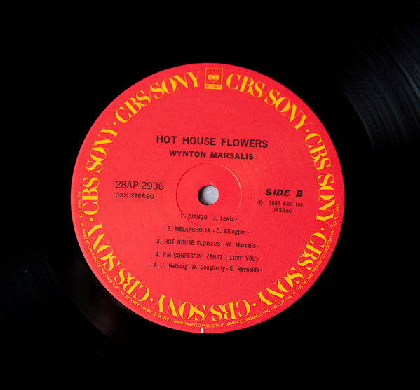 Wynton Marsalis - Hot House Flowers (LP, Album)