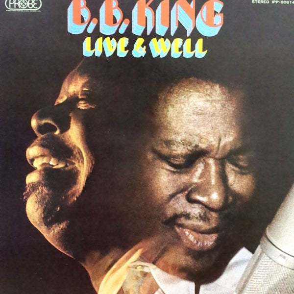 B.B. King - Live & Well (LP, Album, Gat)