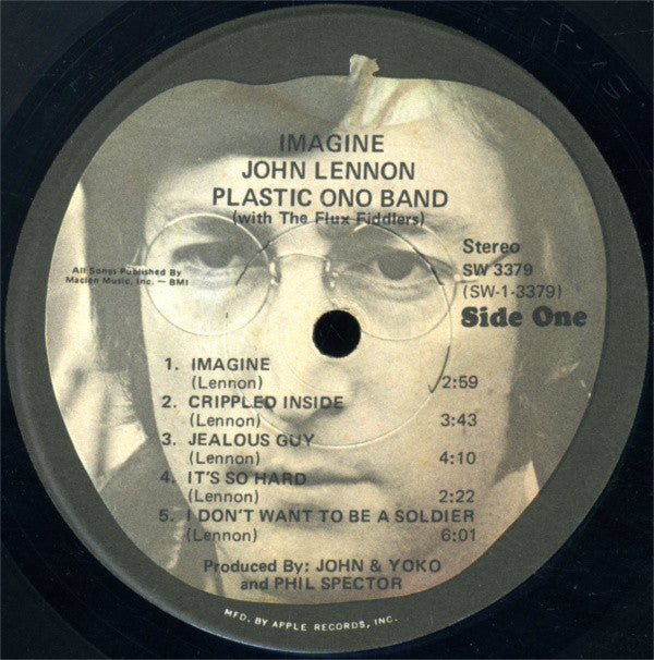 John Lennon - Imagine (LP, Album, Win)