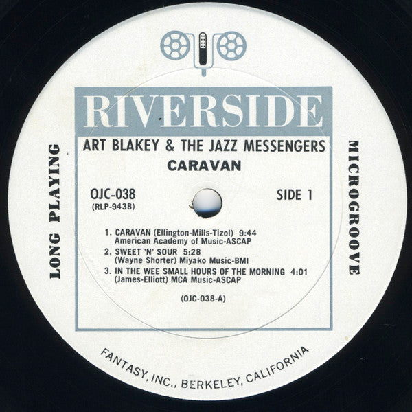 Art Blakey & The Jazz Messengers - Caravan (LP, Album, RE)