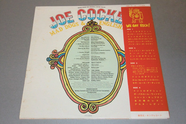 Joe Cocker - Mad Dogs & Englishmen (2xLP, Album, Fol)