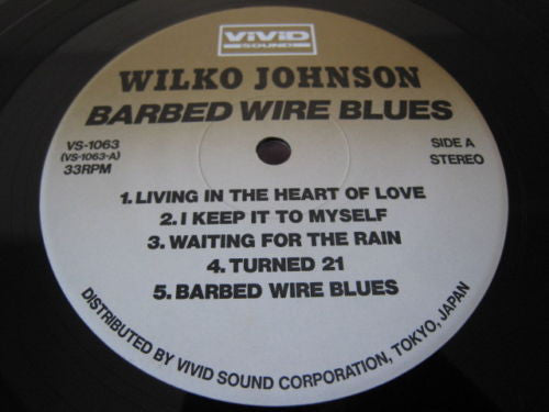 Wilko Johnson - Barbed Wire Blues (LP, Album)