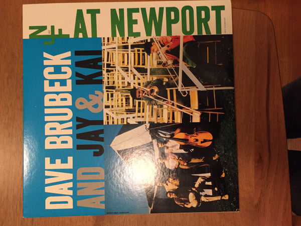Dave Brubeck And Jay* & Kai* - At Newport (LP, Album, Mono, RE)