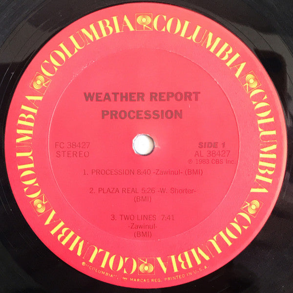 Weather Report - Procession (LP, Album, Pit)