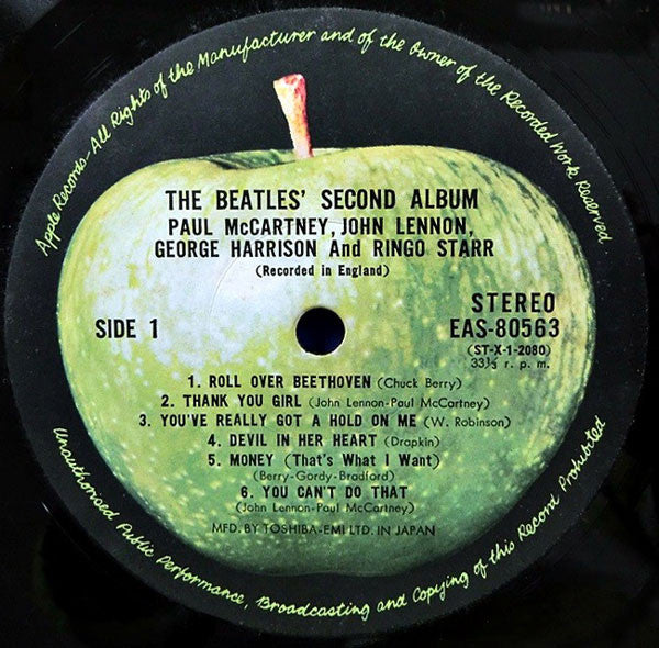 The Beatles - The Beatles' Second Album (LP, Album, RE, Gat)