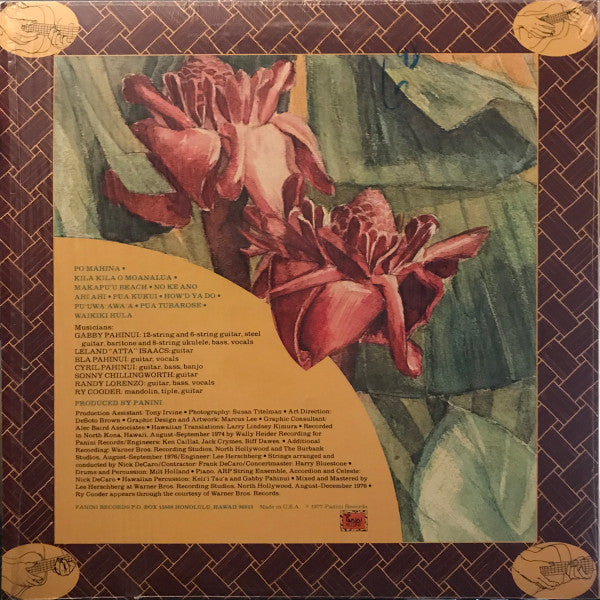 The Gabby Pahinui Hawaiian Band - Gabby Band Volume 2 (LP, Album)