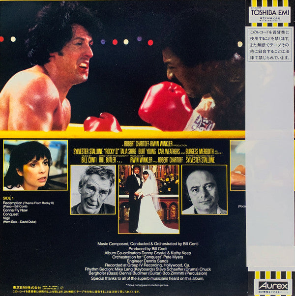 Bill Conti - Rocky II (Original Motion Picture Score) = ロッキー2(LP, A...
