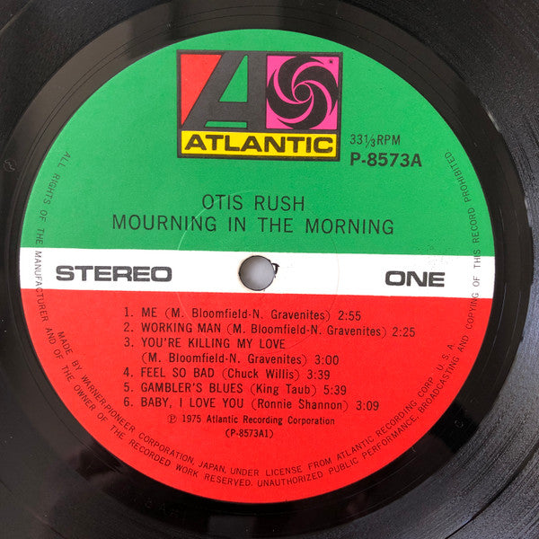 Otis Rush - Mourning In The Morning (LP, Album, RE)