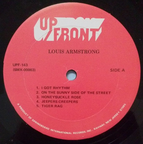 Louis Armstrong - Louis Armstrong (LP, Album, Comp)