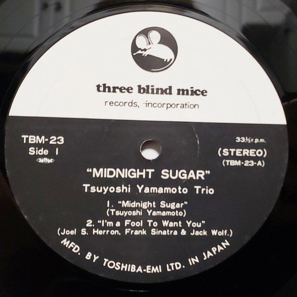 Yamamoto, Tsuyoshi Trio* - Midnight Sugar (LP, Album)