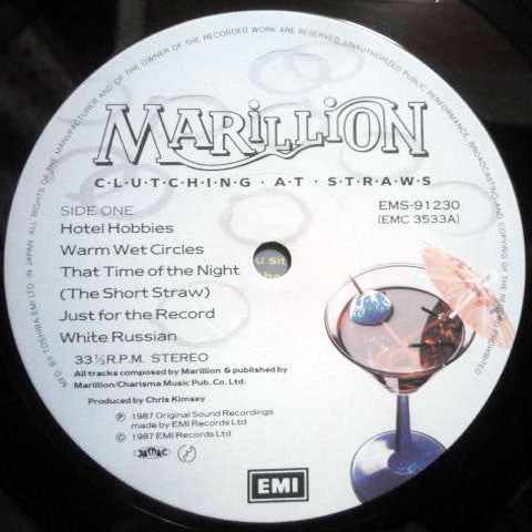 Marillion - Clutching At Straws (LP, Album)