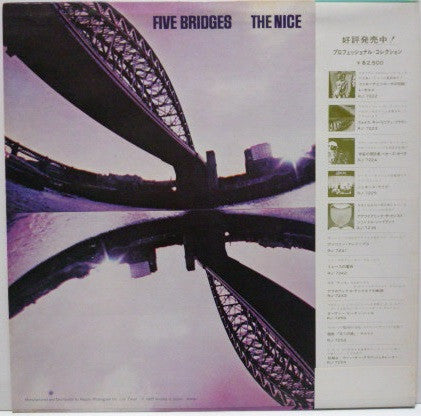 The Nice - Five Bridges (LP, Album, RE)