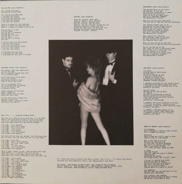 Berlin - Pleasure Victim (LP, Album)