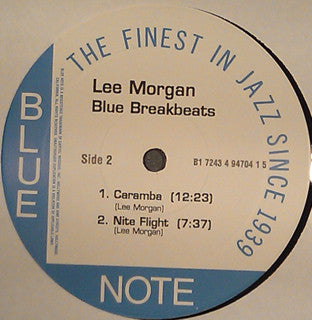 Lee Morgan - Blue Breakbeats (LP, Comp)