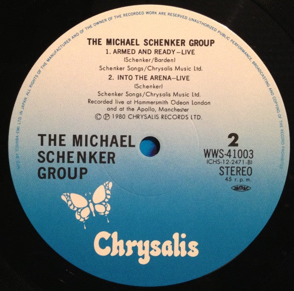 The Michael Schenker Group - Cry For The Nations (12"")