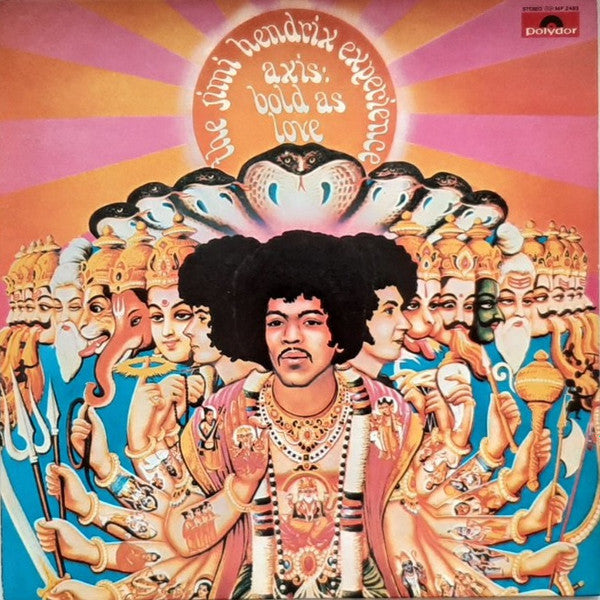 The Jimi Hendrix Experience - Axis: Bold As Love  (LP, Album, RE)