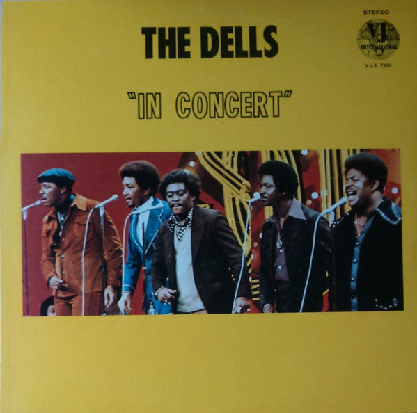 The Dells - The Dells In Concert (LP, Album)