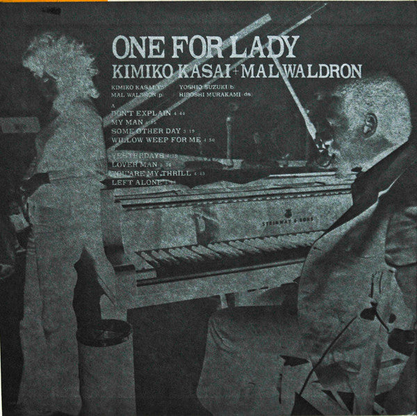 Kimiko Kasai, Mal Waldron - One For Lady (LP, Album, Gat)