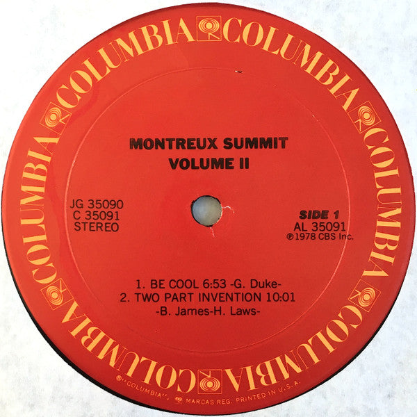 Various - Montreux Summit - Volume 2 (2xLP, Album, Gat)
